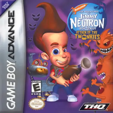 The Adventures of Jimmy Neutron Boy Genius: Attack of the Twonkies box art