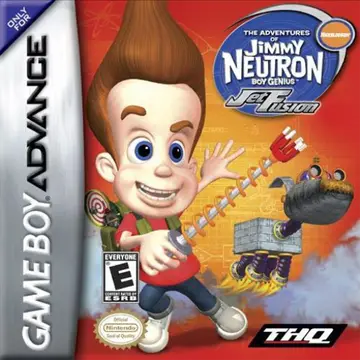 The Adventures of Jimmy Neutron Boy Genius: Jet Fusion box art