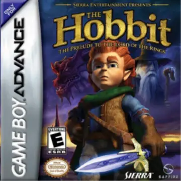 The Hobbit: The Prelude to the Lord of the Rings GBA box art