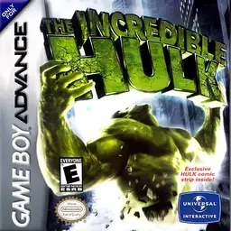 The Incredible Hulk GBA box art