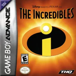The Incredibles GBA box art