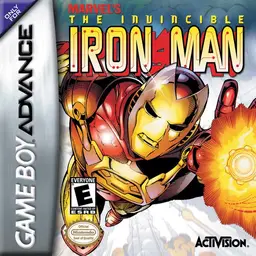The Invincible Iron Man GBA box art