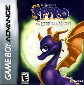 The Legend of Spyro: The Eternal Night GBA box art