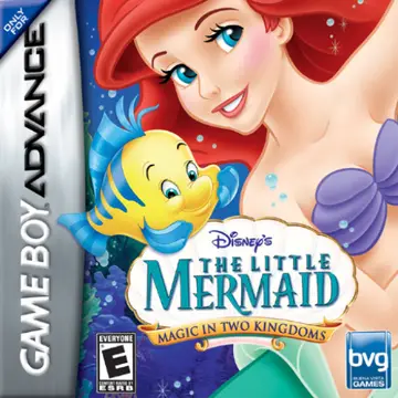 The Little Mermaid: Magic in Two Kingdoms GBA box art