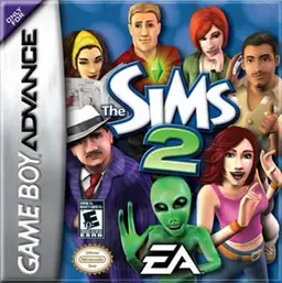 The Sims 2 box art
