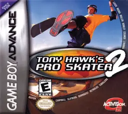 Tony Hawk's Pro Skater 2 GBA box art