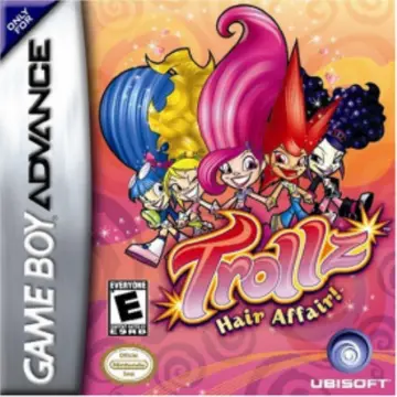 Trollz: Hair Affair! GBA box art