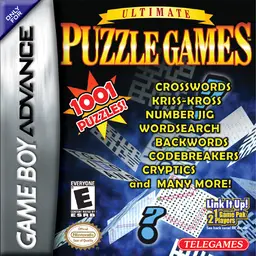 Ultimate Puzzle Games GBA box art