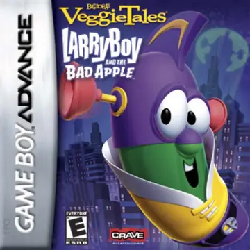 VeggieTales: LarryBoy and the Bad Apple GBA box art