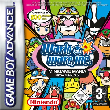 WarioWare, Inc.: Minigame Mania box art