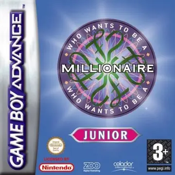 Who Wants to Be a Millionaire Junior box art