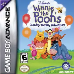 Winnie the Pooh's Rumbly Tumbly Adventure GBA box art