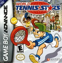 World Tennis Stars GBA box art
