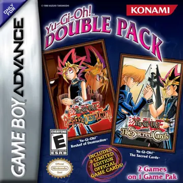 Yu-Gi-Oh! Double Pack GBA box art