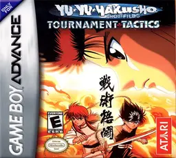 Yu Yu Hakusho: Ghostfiles: Tournament Tactics GBA box art