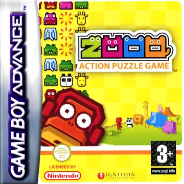 Zooo: Action Puzzle Game GBA box art