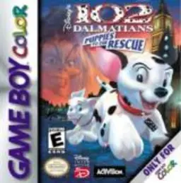 102 Dalmatians: Puppies to the Rescue GBC box art