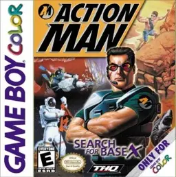 Action Man: Search for Base X GBC box art