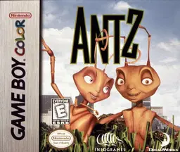 Antz GBC box art