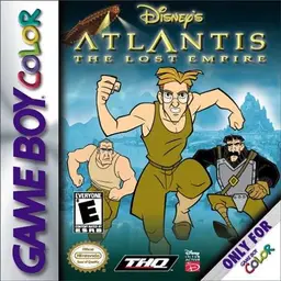 Atlantis: The Lost Empire GBC box art