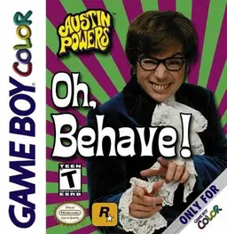 Austin Powers: Oh, Behave! GBC box art
