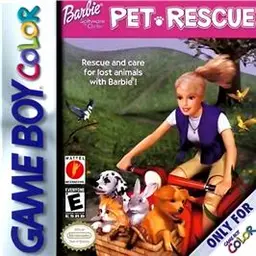 Barbie: Pet Rescue GBC box art