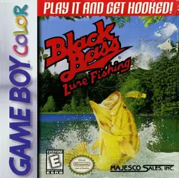 Black Bass: Lure Fishing GBC box art