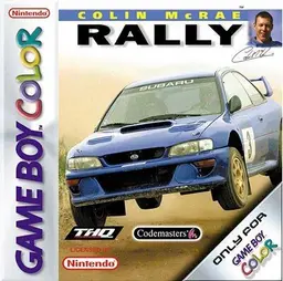 Colin McRae Rally GBC box art