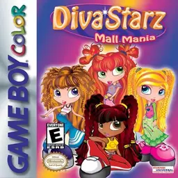 Diva Starz: Mall Mania GBC box art