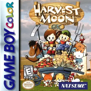Harvest Moon GBC GBC box art