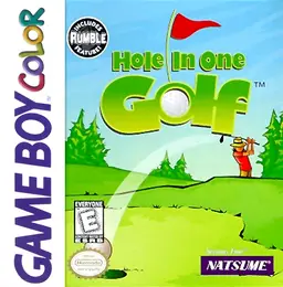 Hole in One Golf GBC box art