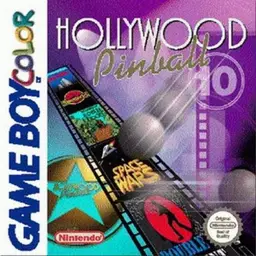 Hollywood Pinball GBC box art