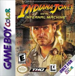 Indiana Jones and the Infernal Machine GBC box art