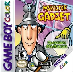 Inspector Gadget: Operation Madkactus GBC box art