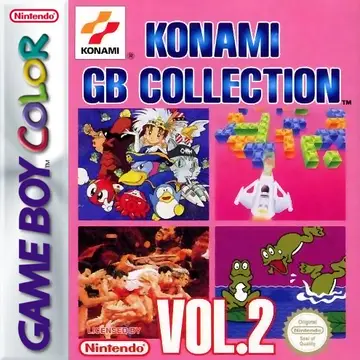 Konami GB Collection Vol.2 GBC box art