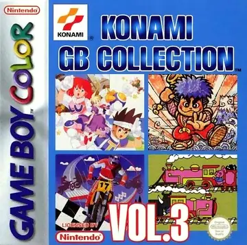 Konami GB Collection Vol.3 GBC box art