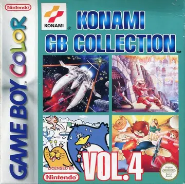 Konami GB Collection Vol.4 GBC box art