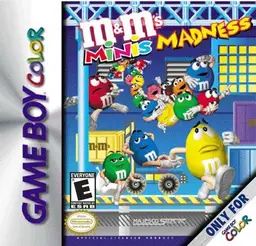 M&M's Minis Madness GBC box art