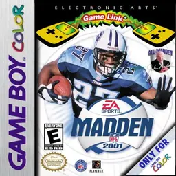Madden NFL 2001 box art