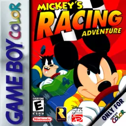 Mickey's Racing Adventure box art
