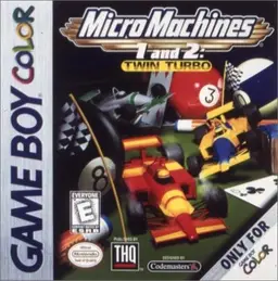 Micro Machines 1 and 2: Twin Turbo box art