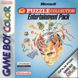 Microsoft: The 6 in 1 Puzzle Collection Entertainment Pack GBC box art