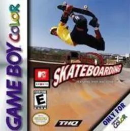 MTV Sports: Skateboarding Featuring Andy Macdonald GBC box art