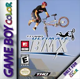 MTV Sports: T.J. Lavin's Ultimate BMX GBC box art