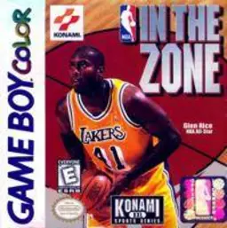 NBA in the Zone box art