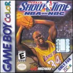 NBA Showtime: NBA on NBC GBC box art