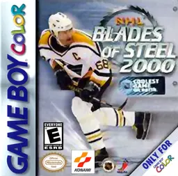 NHL Blades of Steel 2000 GBC box art