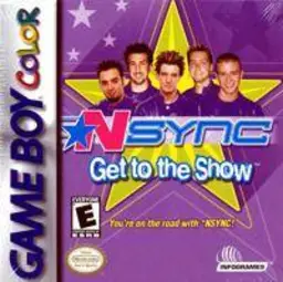 NSYNC: Get to the Show GBC box art