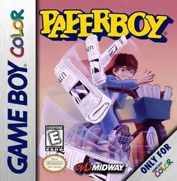 Paperboy GBC box art