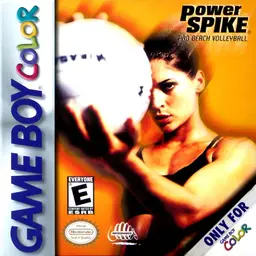 Power Spike: Pro Beach Volleyball GBC box art